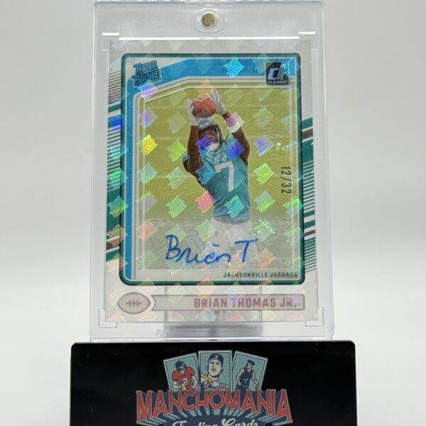 2024 Clearly Rated Rookie Auto Brian Thomas Jr. RC