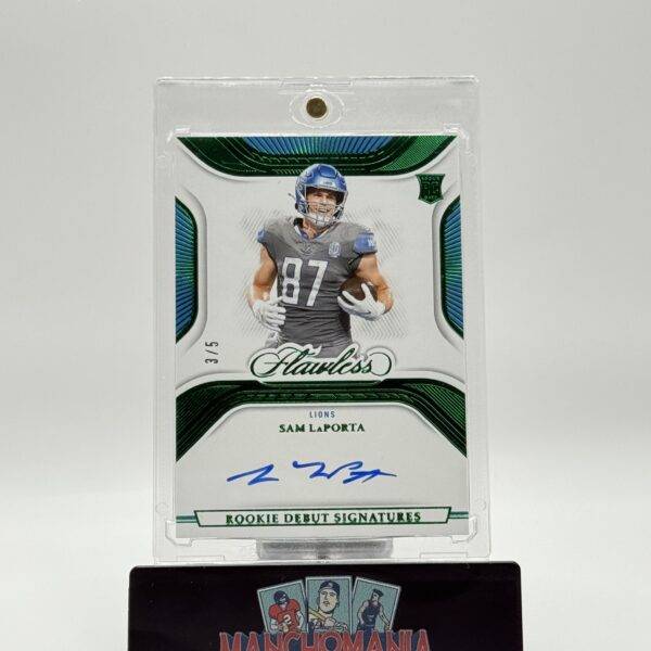 2023 Flawless Rookie Debut Signatures Sam Laporta RC